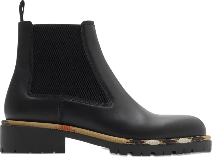 Gravel Chelsea boots