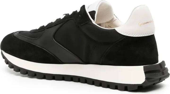 Gravel suede-trim sneakers - Image 3