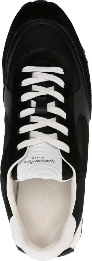 Gravel suede-trim sneakers - Image 4