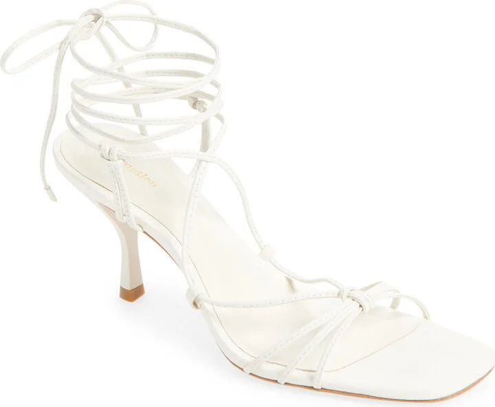 Gray Knotted Sandal