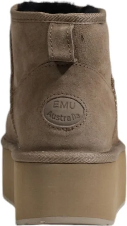 Gray Leather Women's Ankle - Image 4