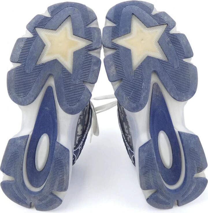 Gray Navy Sneakers (Pre-Owned) - Image 4