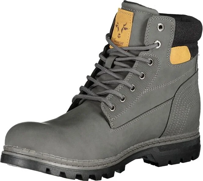 Gray Polyester Men's Boot - Image 3
