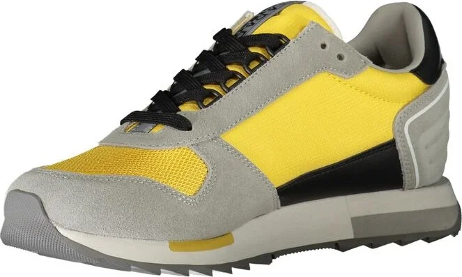 Gray Polyester Men's Sneaker - Image 3