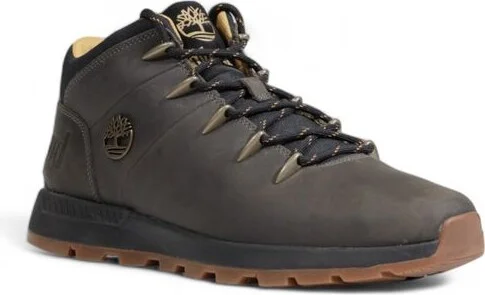 Gray Recycled Leather Men's Sneaker - Image 5