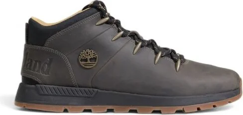 Gray Recycled Leather Men's Sneaker