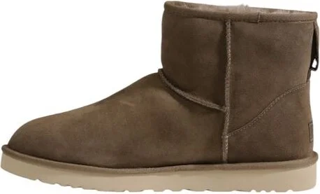 Gray Suede Leather Men's Boot - Image 3