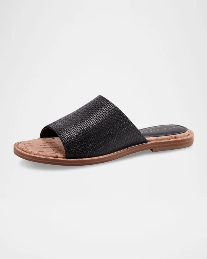 Grayce Woven Leather Sandals - Image 5