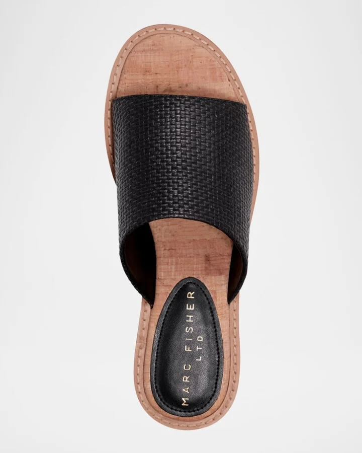 Grayce Woven Leather Sandals - Image 6