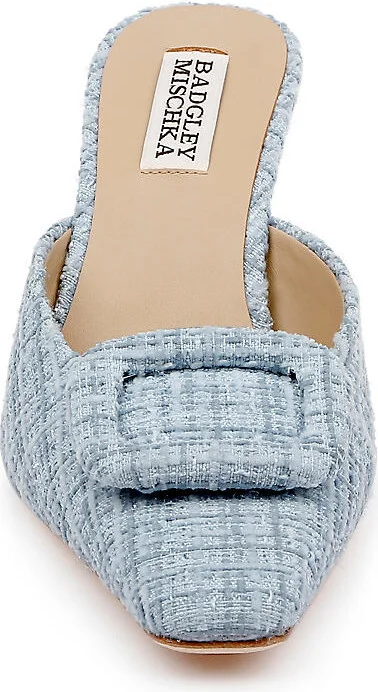 Graylynn Mid Heel Square-Toe Mules - Image 2