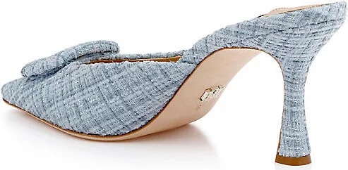 Graylynn Mid Heel Square-Toe Mules - Image 3