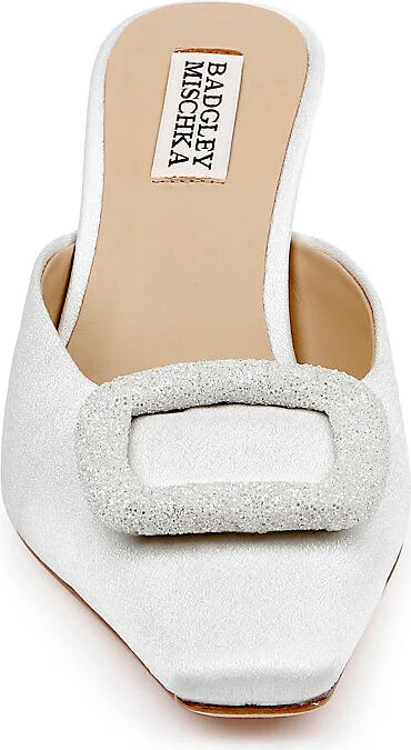 Graylynn Mid Heel Square-Toe Mules - Image 2