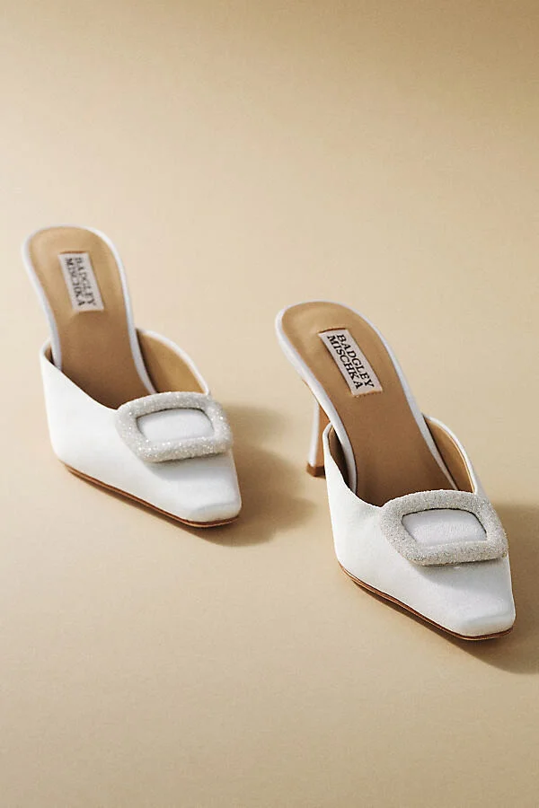 Graylynn Square-Toe Mule Heels - Image 2