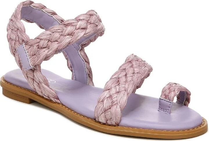 Graze 2 Womens Open Toe Woven Ankle Strap