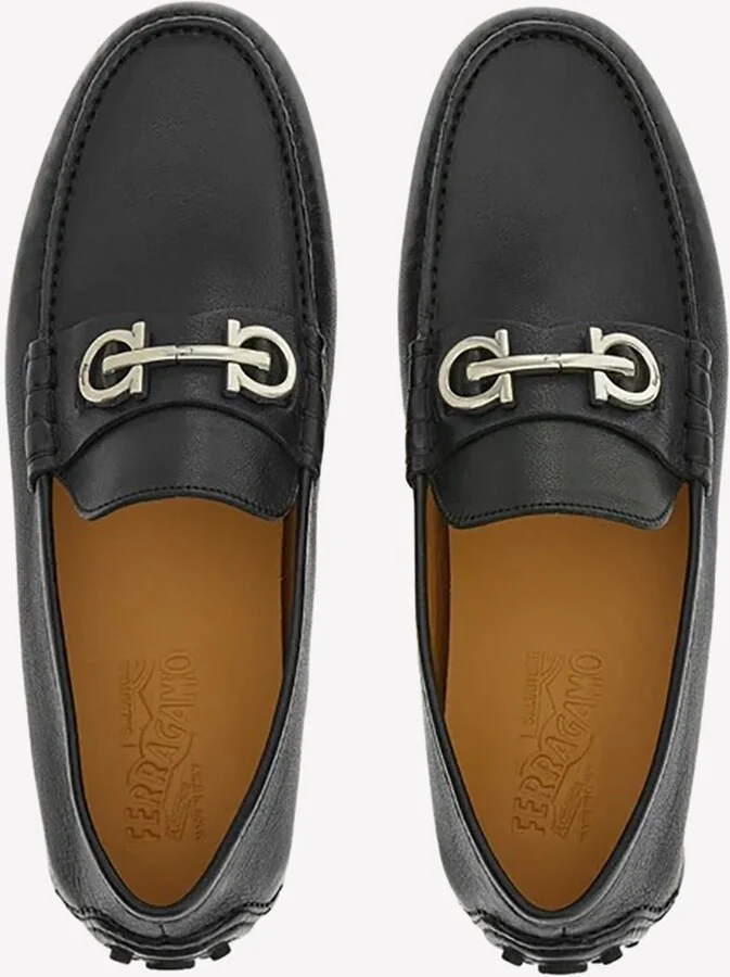 Grazioso Gancini Loafers in Buffalo Leather - Image 2