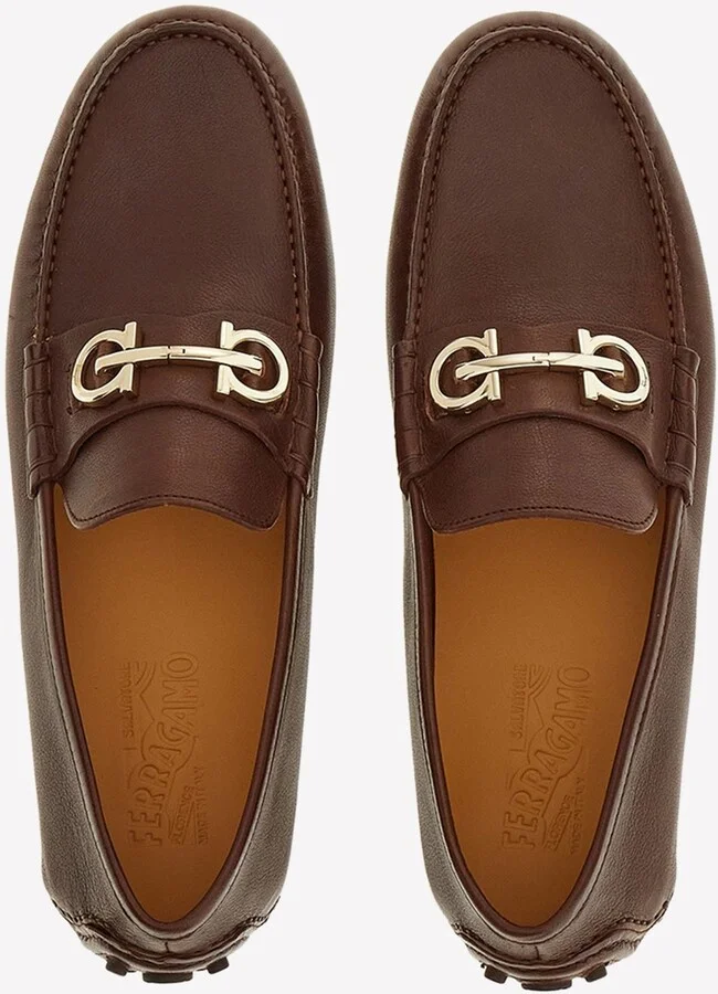 Grazioso Gancini Loafers in Buffalo Leather - Image 2