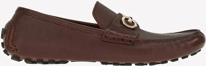 Grazioso Gancini Loafers in Buffalo Leather