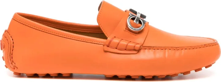 Grazioso leather monk shoes