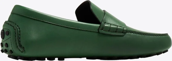 Grazioso Logo Leather Loafers - Image 2
