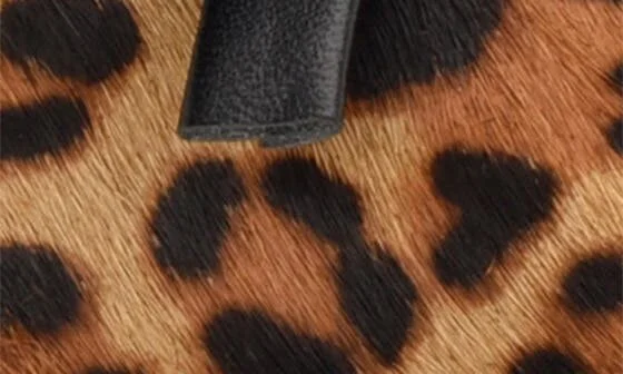 Grean Genuine Calf Hair Pointed Toe Flat - Image 7