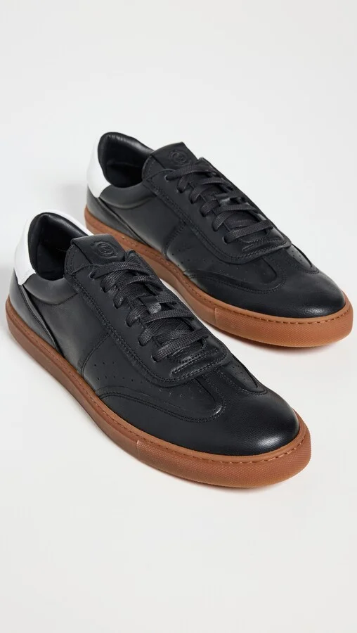 GREATS Charlie Low Top Leather Sneakers - Image 4