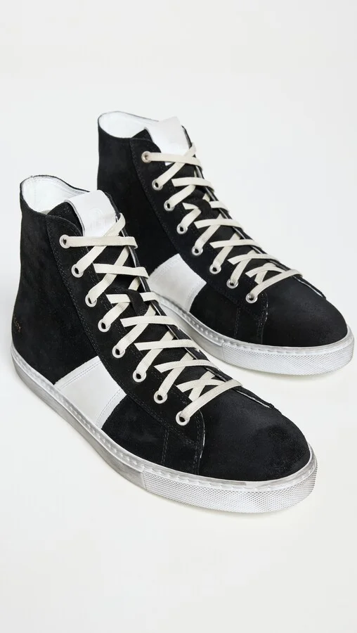 GREATS Reign High Top Suede Sneakers - Image 3