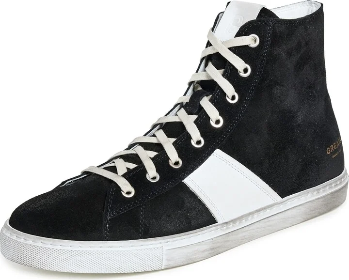GREATS Reign High Top Suede Sneakers