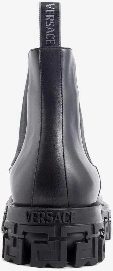 Greca Chelsea Boots in Calf Leather - Image 2
