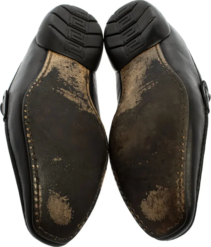 Greca-detailed loafers - Image 4