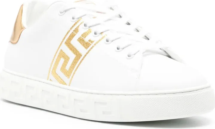 Greca embroidered sneakers - Image 2