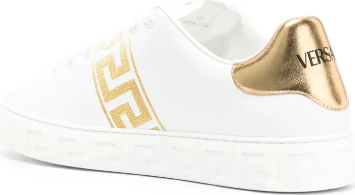Greca embroidered sneakers - Image 3