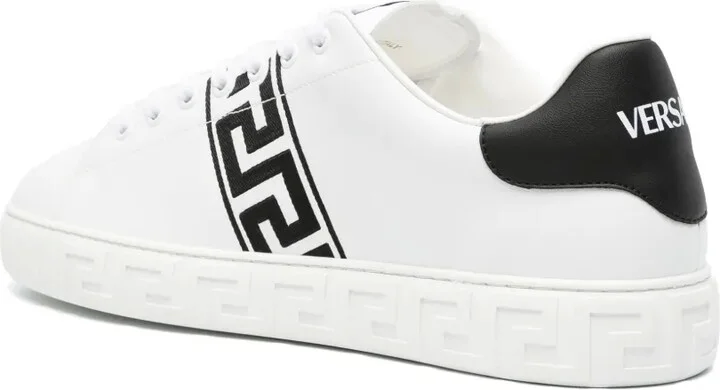 Greca embroidered sneakers - Image 3