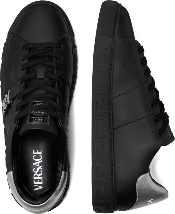 Greca La Medusa-embellished sneakers - Image 3
