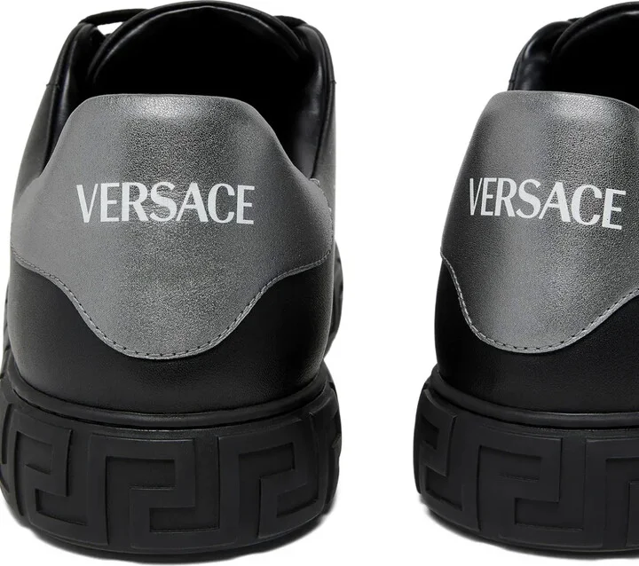 Greca La Medusa-embellished sneakers - Image 4