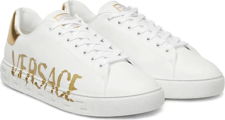 Greca logo-print sneakers - Image 2