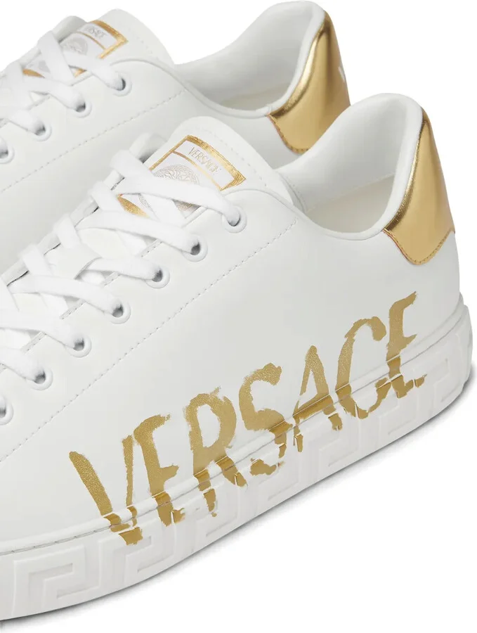 Greca logo-print sneakers - Image 4