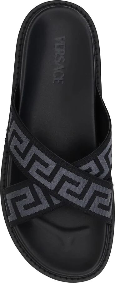 Greca Pattern Sandals - Image 4
