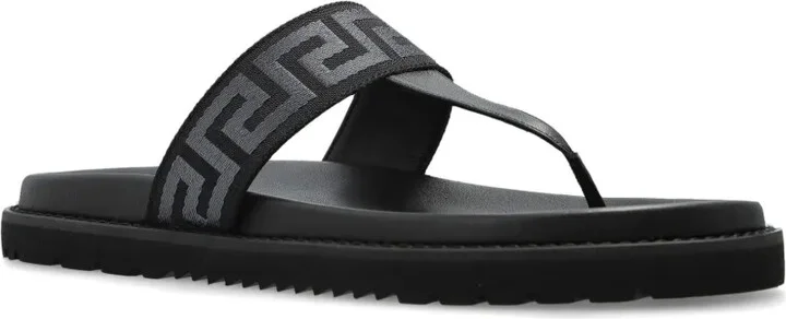 Greca-patterned flip flops - Image 2