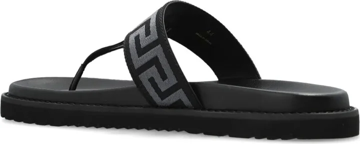 Greca-patterned flip flops - Image 3