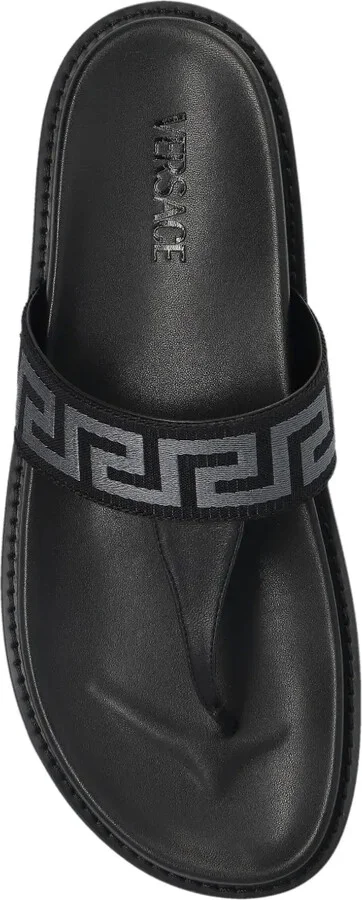 Greca-patterned flip flops - Image 4