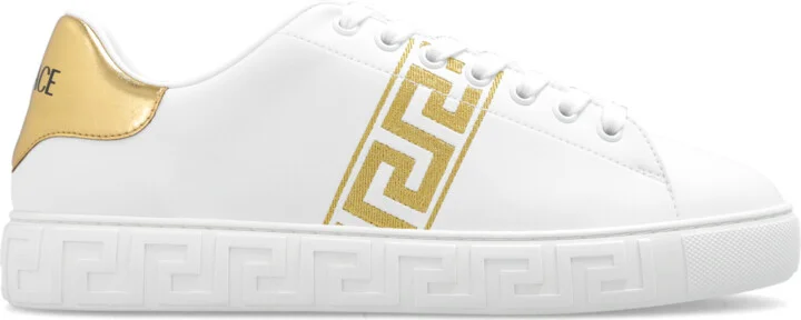 ‘Greca’ Sneakers, , - White