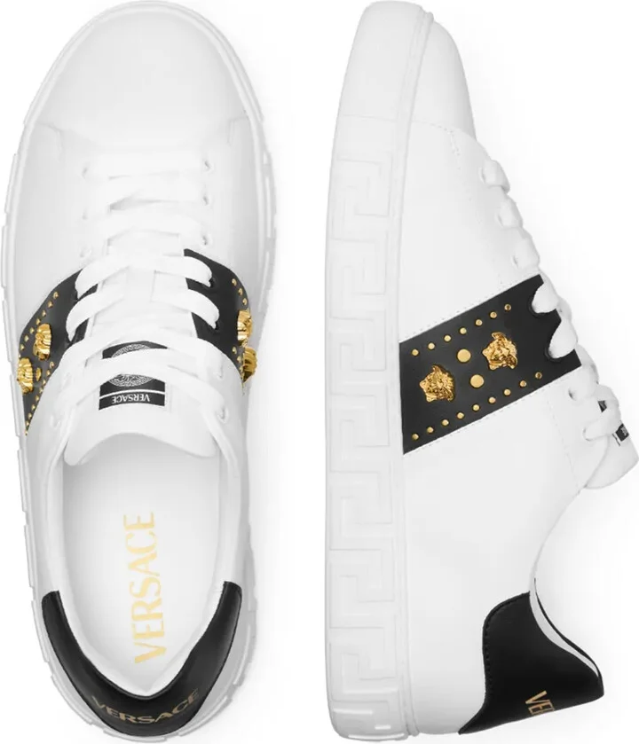 Greca studded sneakers - Image 4