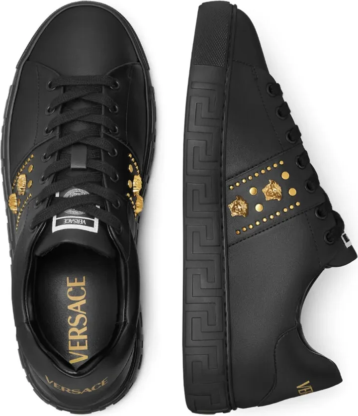 Greca studded sneakers - Image 3