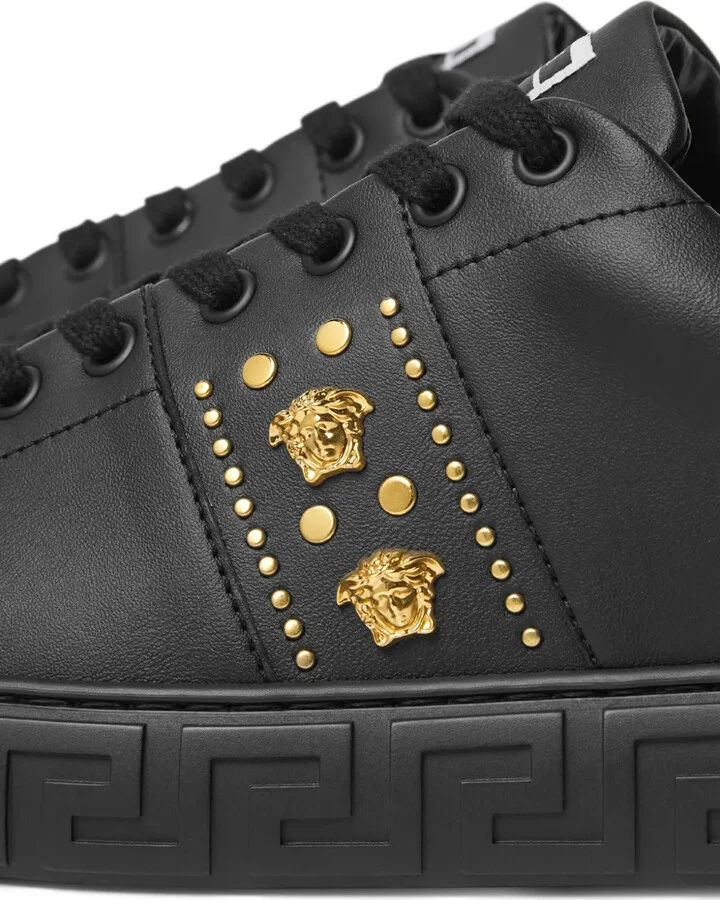 Greca studded sneakers - Image 4