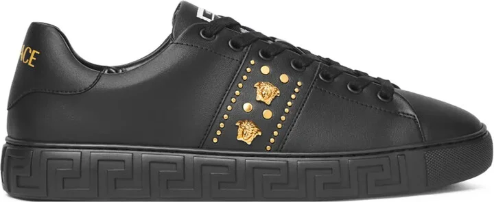 Greca studded sneakers