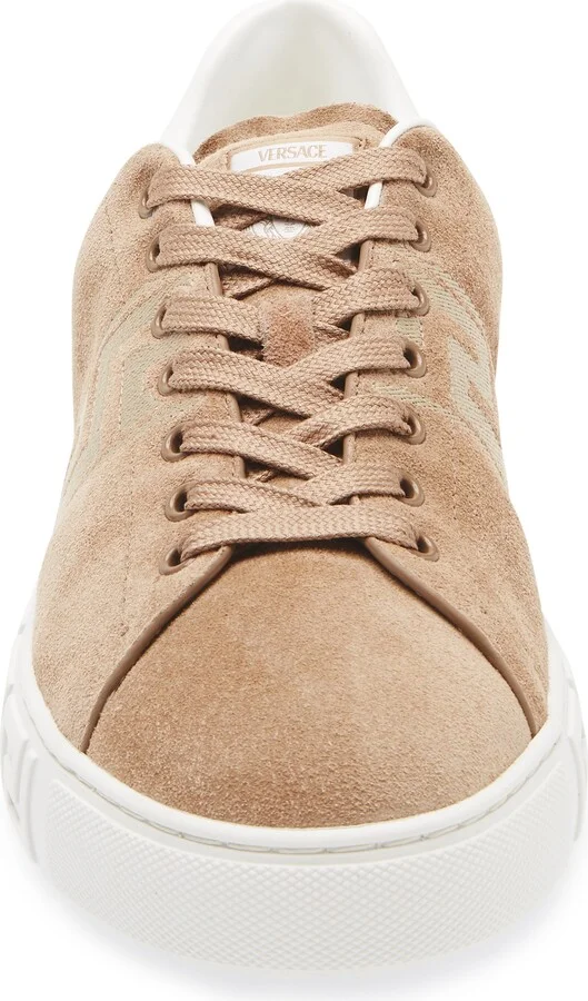 Greca Suede Low Top Sneaker - Image 4