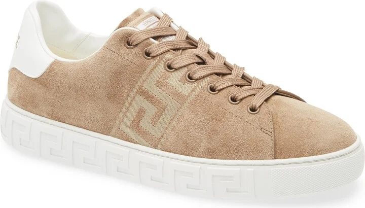 Greca Suede Low Top Sneaker