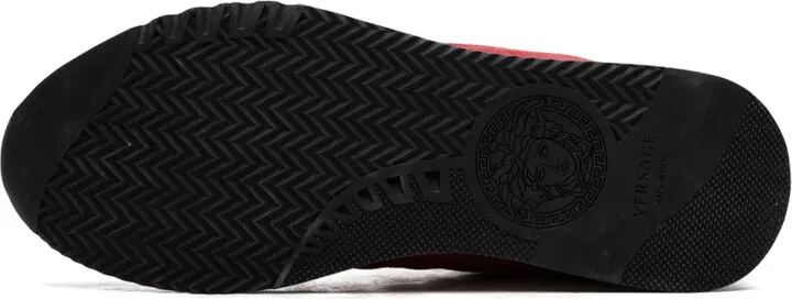 Greek Key Contrast "Red" sneakers - Image 4