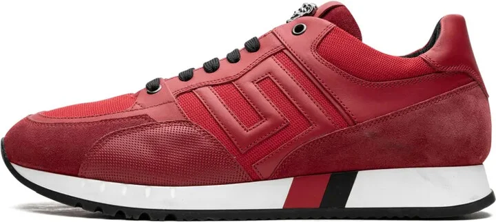 Greek Key Contrast "Red" sneakers - Image 5