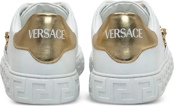 Greek-Key Emblem Sneakers - Image 2